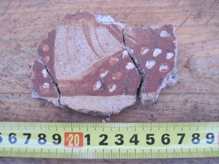 Frahmient scienapisu Kniažackaj viežy zamka