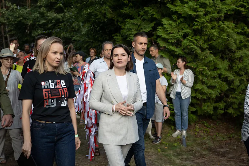 Аліна Коўшык і Святлана Ціханоўская Аліна Коўшык і Святлана Ціханоўская