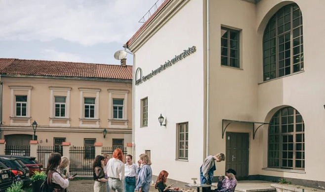 Jeŭrapiejski humanitarny ŭniviersitet. Fota: Delfi Lietuva Jeŭrapiejski humanitarny ŭniviersitet. Fota: Delfi Lietuva