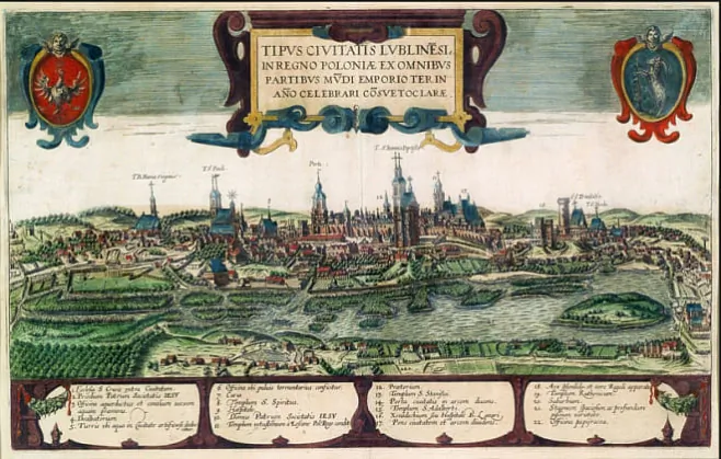 Люблін, XVI стагоддзе