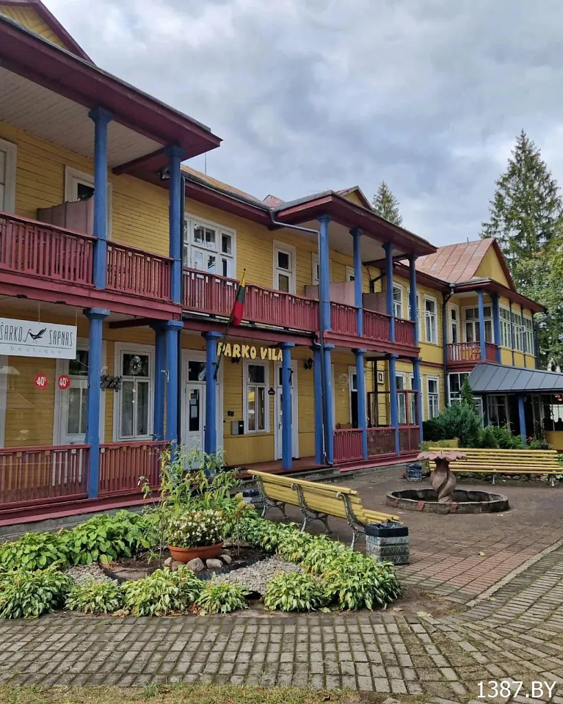 Draŭlianaja zabudova Druskieninkaja