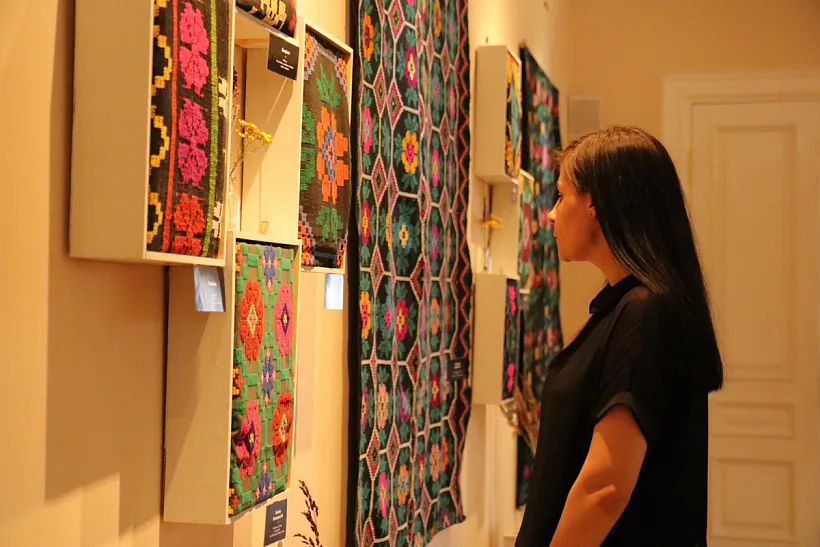 Na vystavie poscilak u Homieĺskim palacava-parkavym ansambli, 2023 h. Na vystavie poscilak u Homieĺskim palacava-parkavym ansambli, 2023 h.