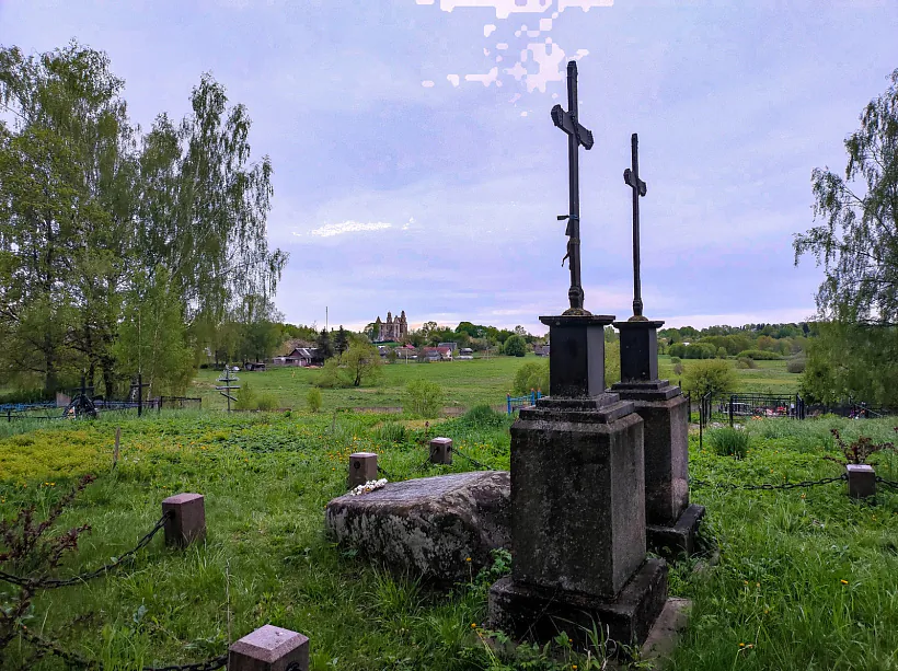 Магілы Тамаша і Брыгіды Занаў. Фота: budzma.org Магілы Тамаша і Брыгіды Занаў. Фота: budzma.org