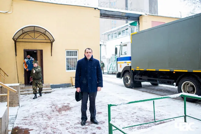 Paval Sieviaryniec kalia Valadarki