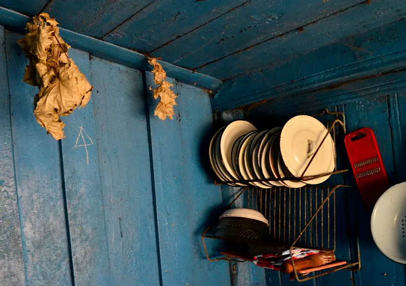 U chacie ŭ v. Buhlai Krasnapoĺskaha r-na. 17 sniežnia 2019 h. U chacie ŭ v. Buhlai Krasnapoĺskaha r-na. 17 sniežnia 2019 h.