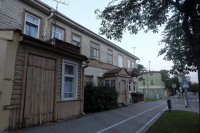 Dom na rahu vulic Mickieviča i Horkaha u Hrodna