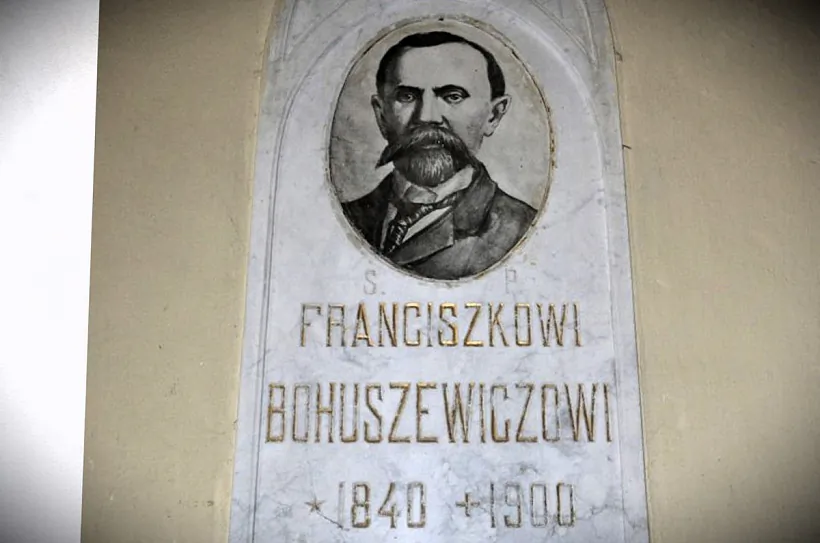 Župrany, šyĺda ŭ kasciolie