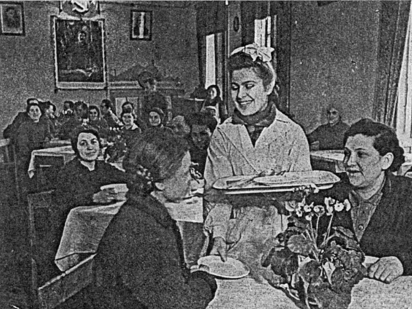 Stalovaja, partret Stalina