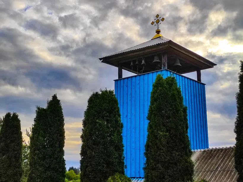 Званіца Спаскай царквы ў Смалянах. Фота: budzma.org Званіца Спаскай царквы ў Смалянах. Фота: budzma.org