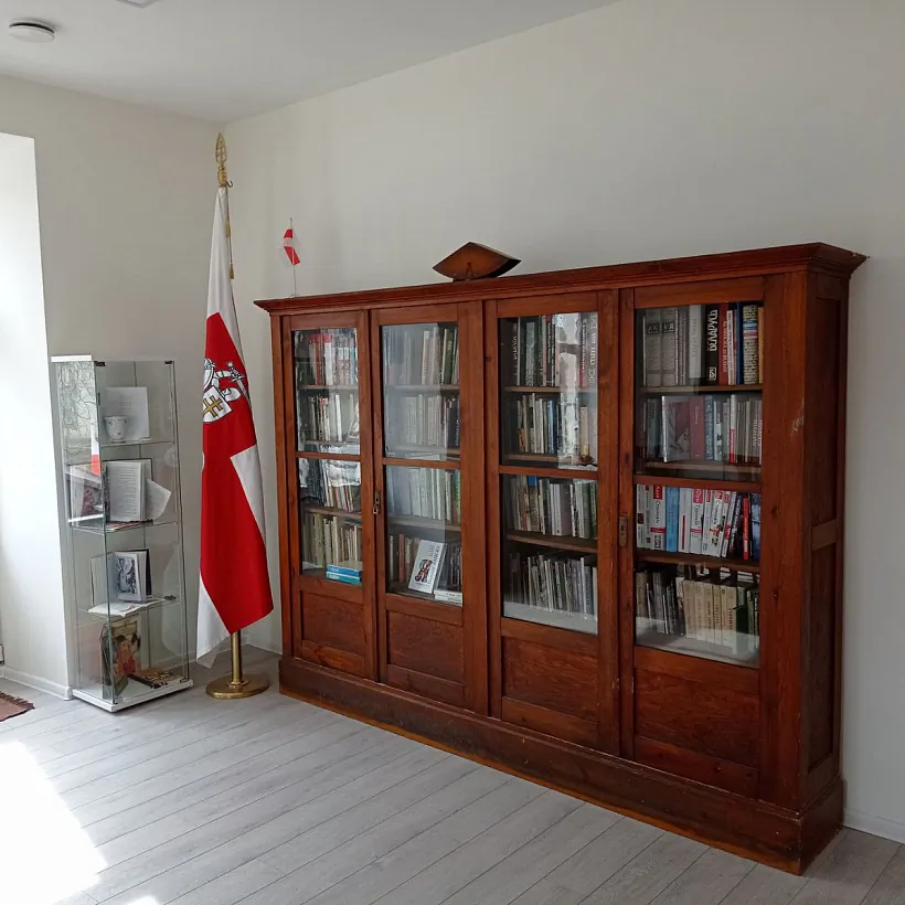 Častka biblijateki muzieja imia Ivana Luckieviča