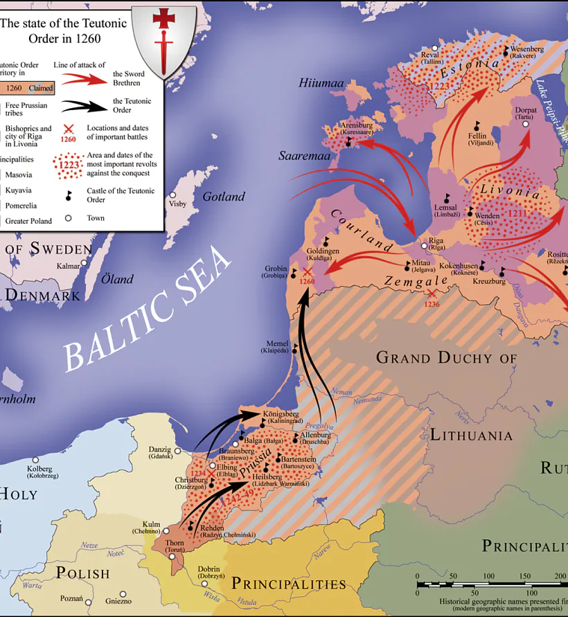 Abjadnany Teŭtonski Orden 1260 h.