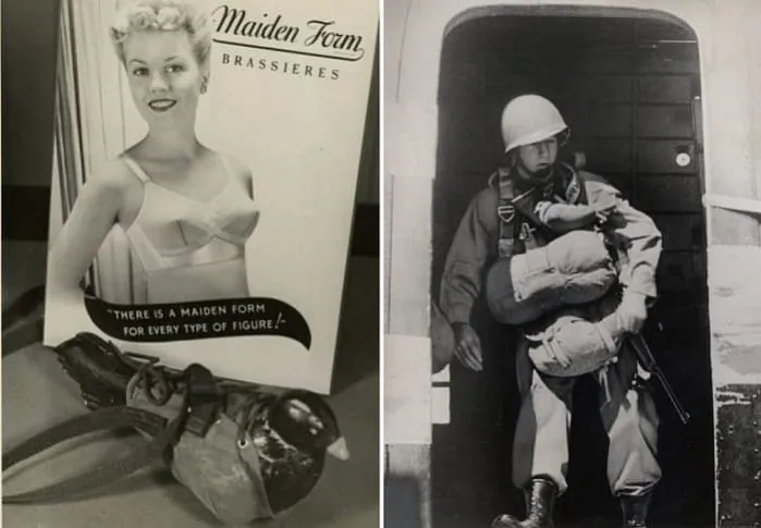 U hady Druhoj susvietnaj Ida pradala kišeni-lifčyki dlia desantnikaŭ. Macavannie pavierch adziennia vykarystoŭvali dlia haluboŭ U hady Druhoj susvietnaj Ida pradala kišeni-lifčyki dlia desantnikaŭ. Macavannie pavierch adziennia vykarystoŭvali dlia haluboŭ