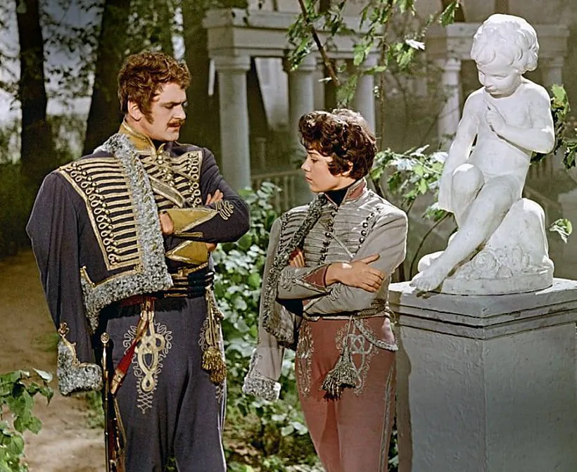 Kadr z fiĺma «Husarskaja balada»