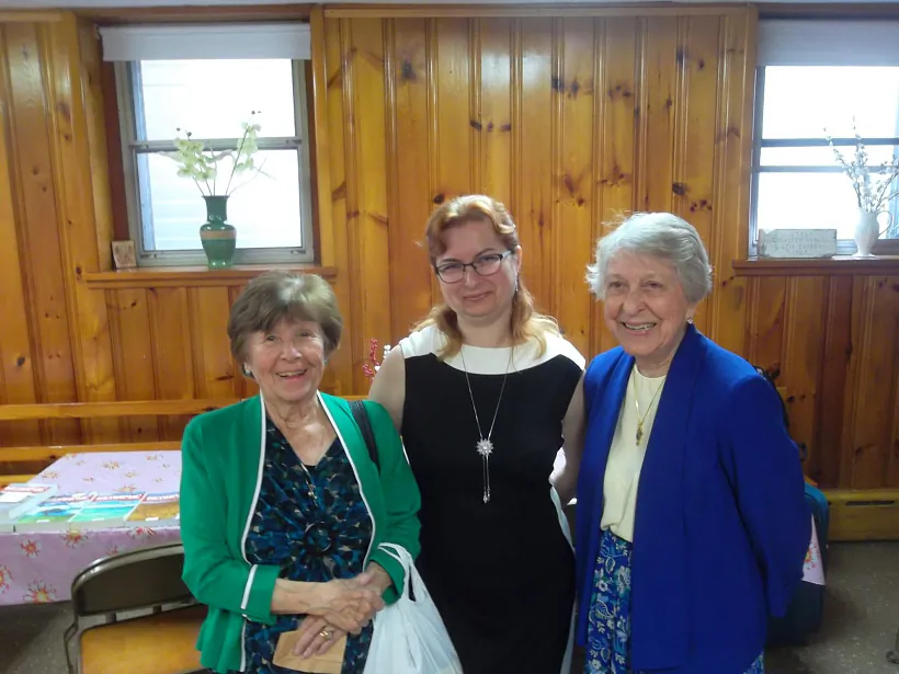 Z Lizaj Litarovicz i Nadziejaj Zaprudnik. New Brunswick 2019 Z Lizaj Litarovicz i Nadziejaj Zaprudnik. New Brunswick 2019