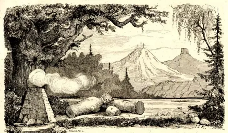 Zastaŭka z krajavidam Viĺni