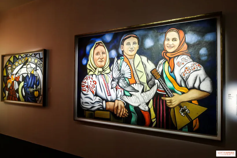 Frahmient ekspazicyi vystavy «Nadzia Lieže. Žančyna avanharda» Frahmient ekspazicyi vystavy «Nadzia Lieže. Žančyna avanharda»