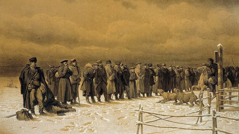 Paŭstancy jakich pieški honiać na Sibir