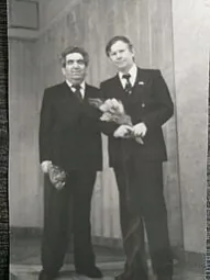 Hienrych Vahner i Vasiĺ Bykaŭ Hienrych Vahner i Vasiĺ Bykaŭ