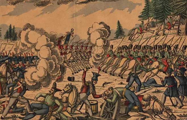 Sutyčka paŭstancaŭ i vojsk rasijskaj impieryi