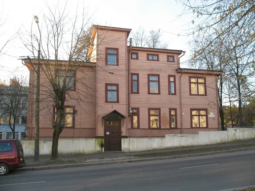 Dom Biekliemišava na vulicy Astroŭskaha ŭ Hrodnie