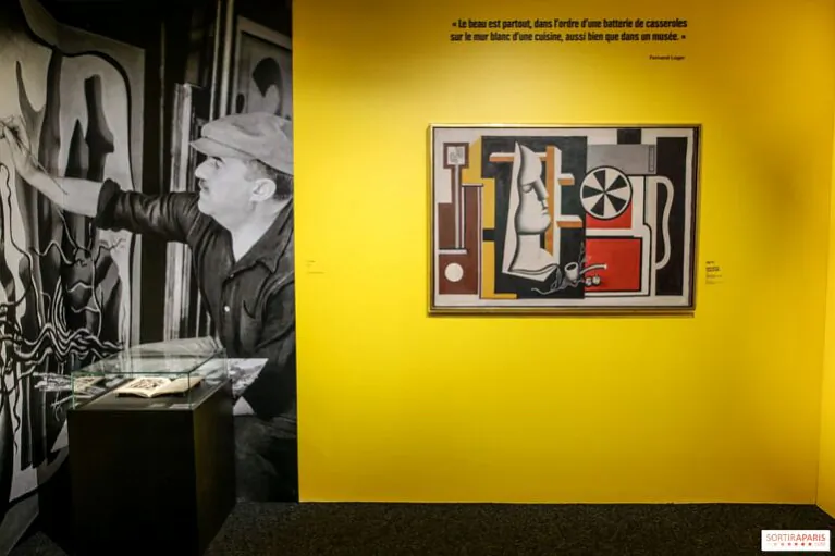 Frahmient ekspazicyi vystavy «Nadzia Lieže. Žančyna avanharda» Frahmient ekspazicyi vystavy «Nadzia Lieže. Žančyna avanharda»