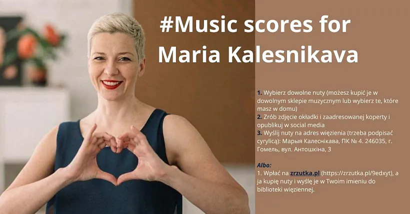 Maryja Kaliesnikava Maryja Kaliesnikava