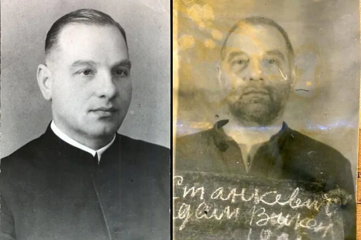 Адам Станкевіч - у цывільным жыцці ды ў савецкім лагеры.jpg Адам Станкевіч - у цывільным жыцці ды ў савецкім лагеры.jpg