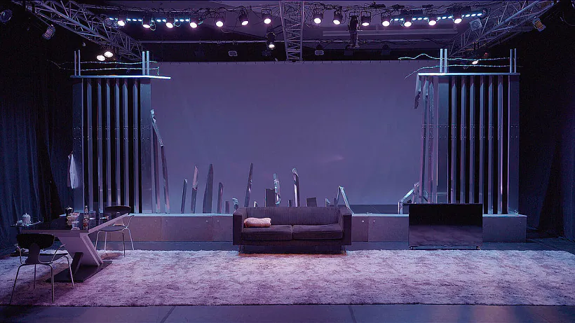 Scenahrafija da spiektakla Mikity Ilinčyka «Ema»