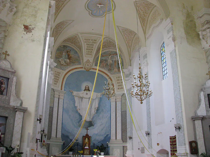 Kasciol Michala Archaniola, interjer Kasciol Michala Archaniola, interjer