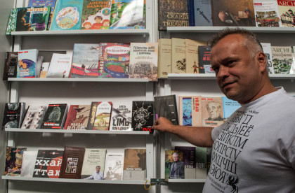 Дырэктар выдавецтва "Кнігазбор" Генадзь Вінярскі
