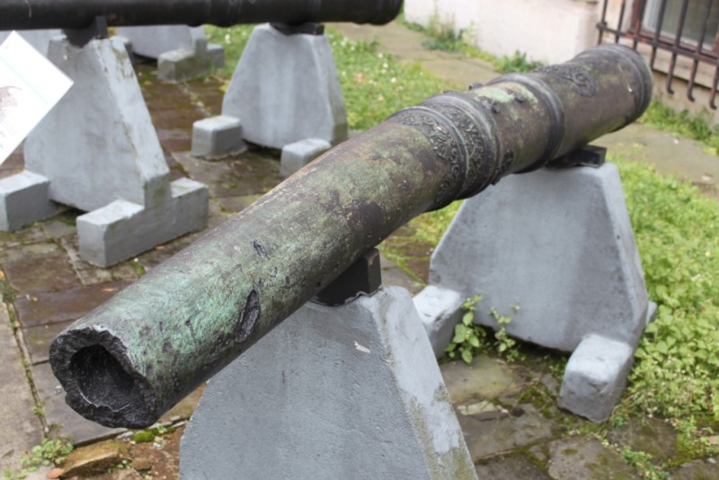 Пашкоджаная гармата 1631 году, якую захоўваў Антоні Віславух, Музей войска польскага, Варшава